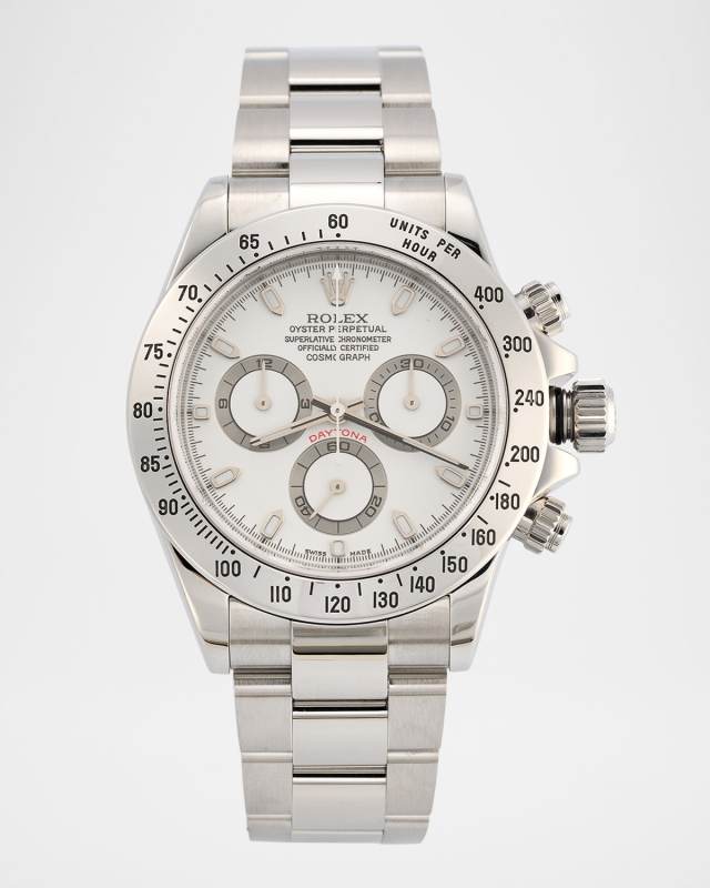 Rolex Stainless Steel Cosmograph Daytona 40mm Vintage 2002 Watch